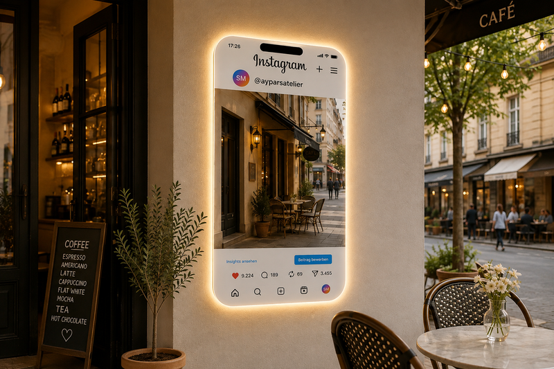 You Asked. We Made It. Meet Our Custom Social Media Mirror