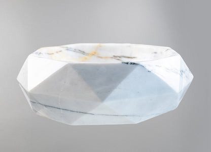 Modern Marble Vessel Sink 42x42x14 cm