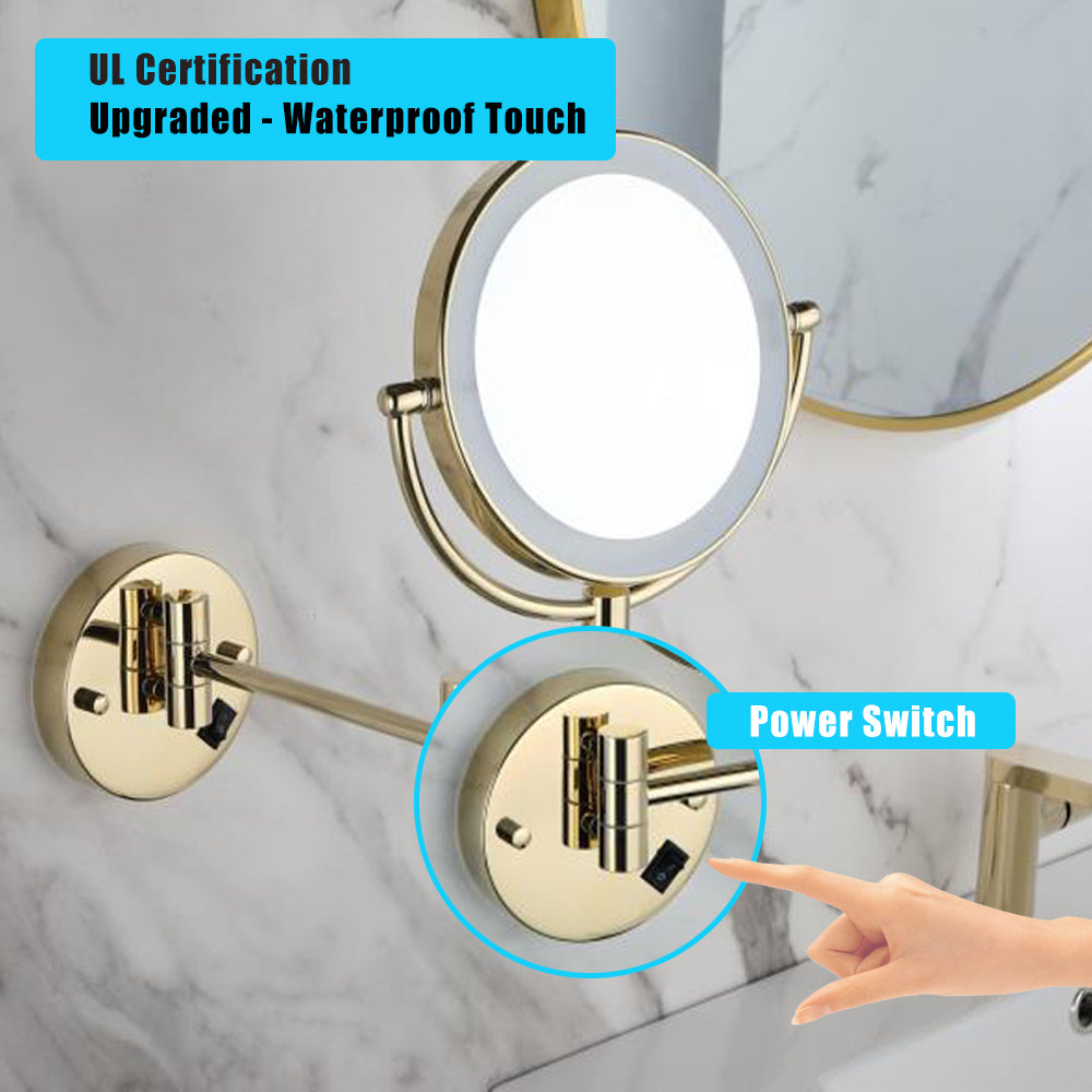 LED Magnifying Makeup Mirror