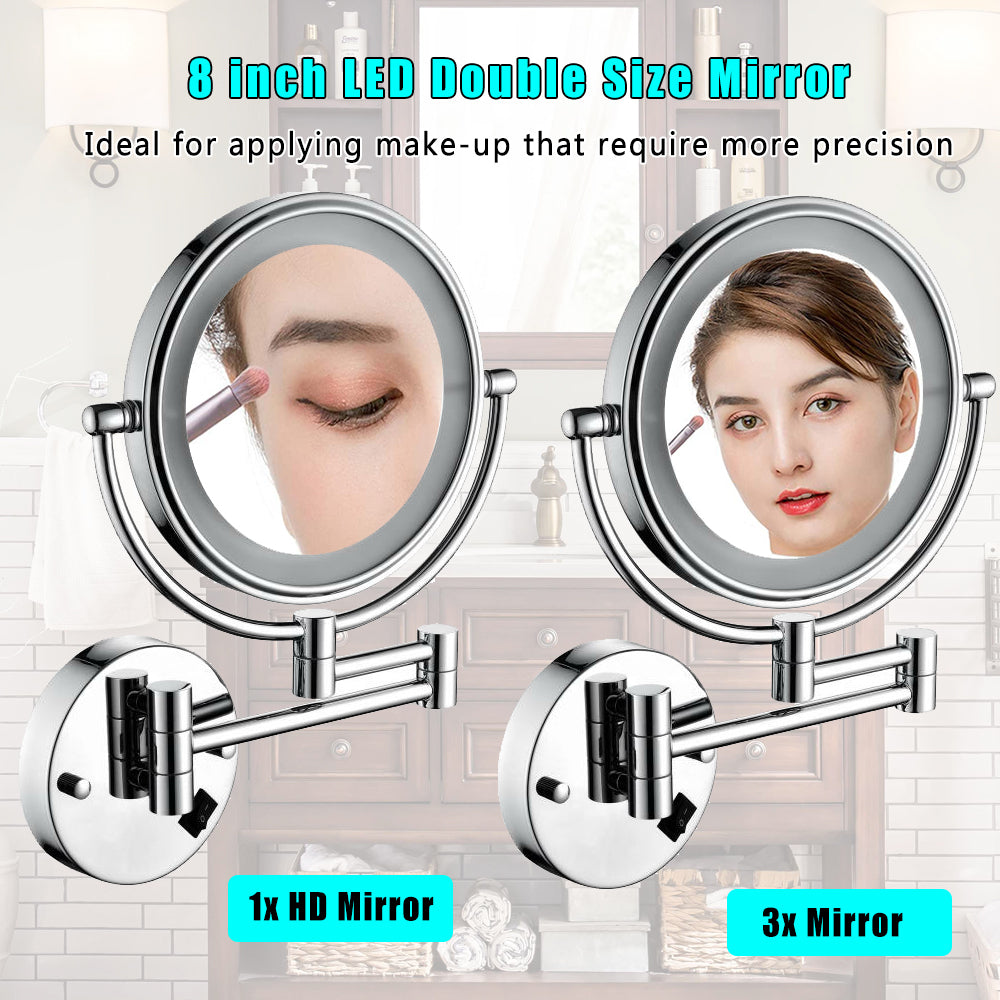 LED Magnifying Makeup Mirror