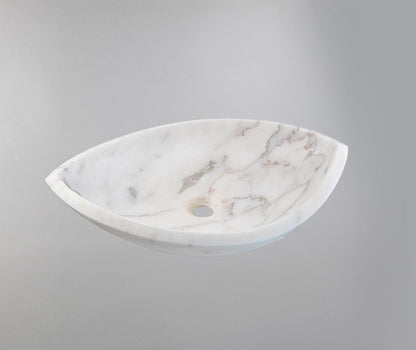 Natural Stone Bathroom Basin Oval Modern Vanity Bowl 21.6"x15.7"x5.1" (55x40x13 cm)