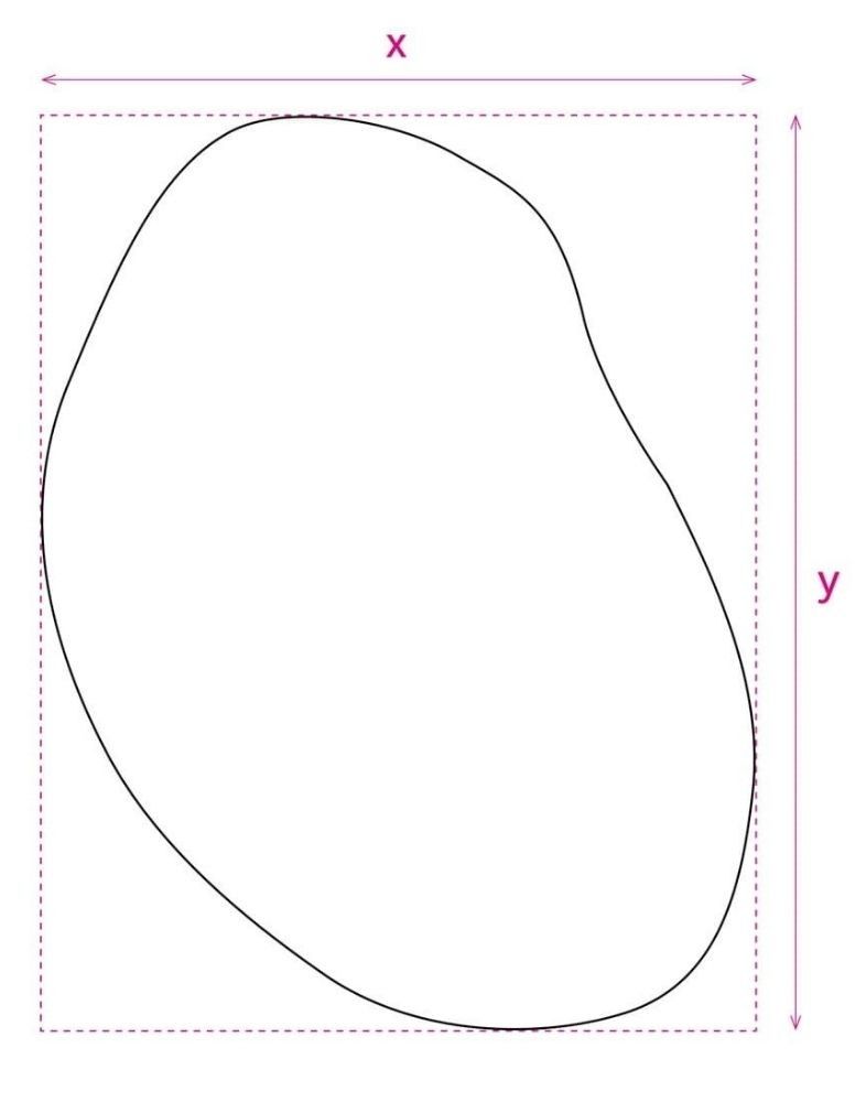 LED Bathroom Mirror – Modern Irregular Shaped Lighted Vanity Mirror with Touch Sensor