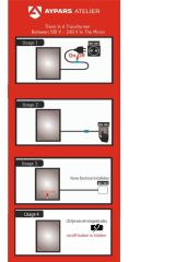 LED Bathroom Mirror Rectangle – Modern Dimmable Vanity Wall Mirror with Backlit Light