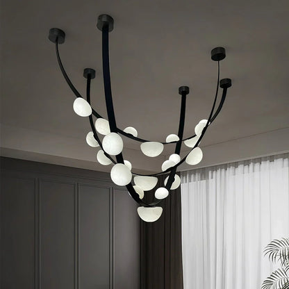 Alabaster Arc Chandelier