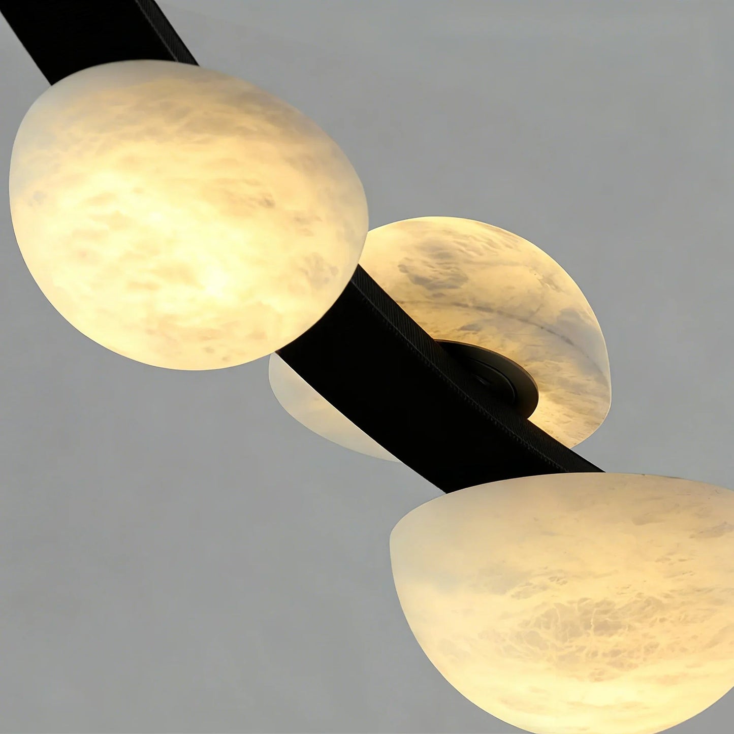 Alabaster Arc Chandelier