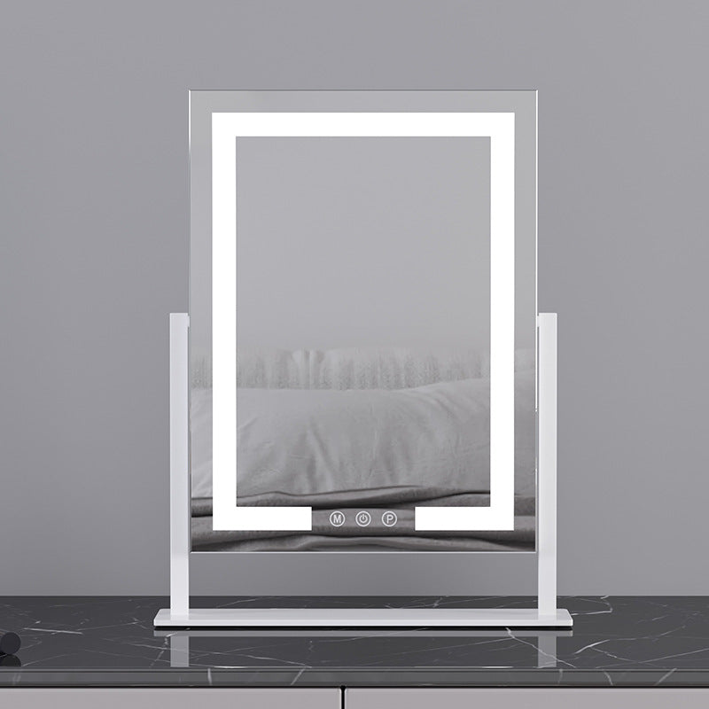LED Makeup Mirror with Lights - Desktop Vanity Mirror | Professional Illuminated Beauty Mirror