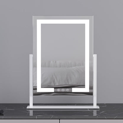 LED Makeup Mirror with Lights - Desktop Vanity Mirror | Professional Illuminated Beauty Mirror