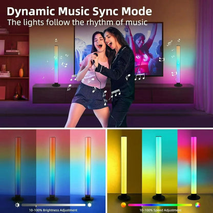 LED Desktop Ambient Light with Remote Control and APP Control Music Synchronization Lighting Esports Game Mood Table Lamp