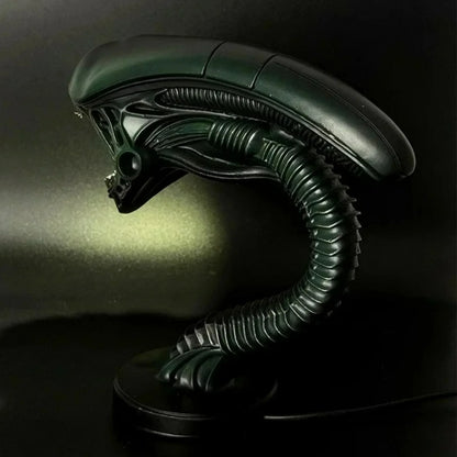Alien Resin Figurine Lamp Stand Bedroom Decorative Extraterrestrial Life Form Lighting Home Decoration
