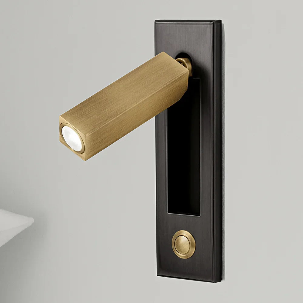 Led Wall Light Night Reading Book Lamp Bed Headboard Lights For Hotel Artistic  Bedside Lamp Push Switch Cree Chip 220V