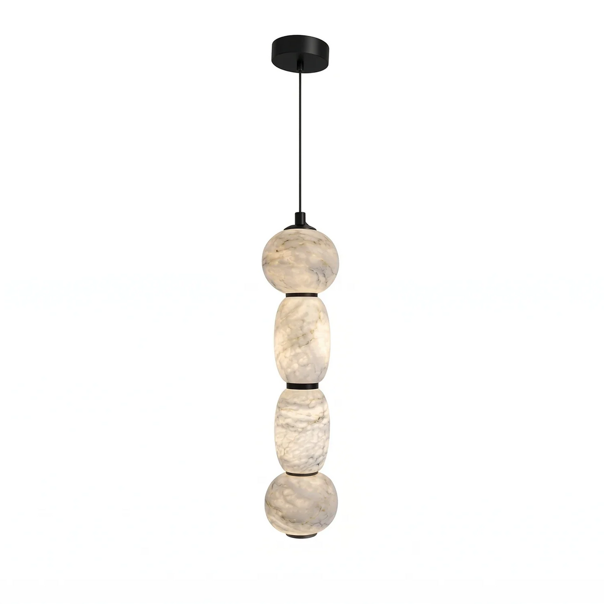 Alabaster Pendulous Pearl Pendant Light