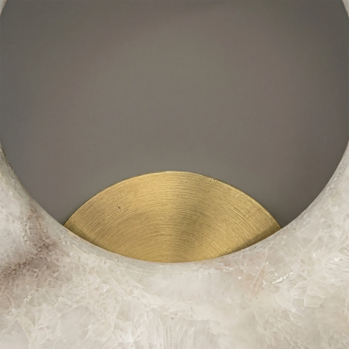 Halo Alabaster Wall Sconce