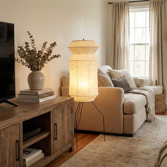 Akari Hourglass UF3-L6 Floor Lamp
