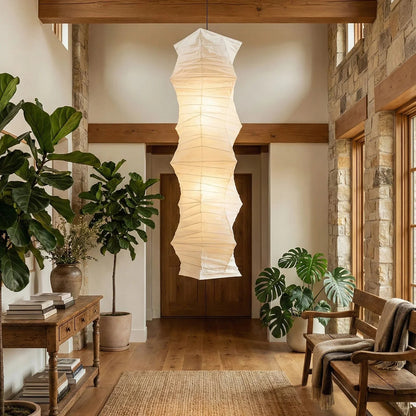 Akari Irregularly Twisted 33N Pendant Light