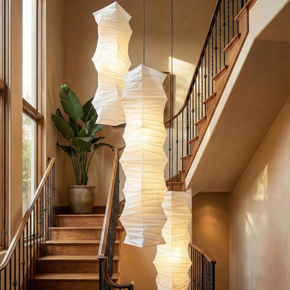 Akari Irregularly Twisted 33N Pendant Light