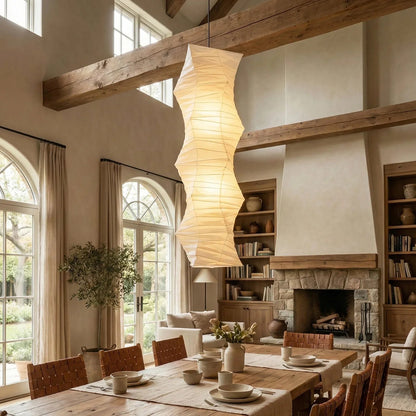 Akari Irregularly Twisted 33N Pendant Light