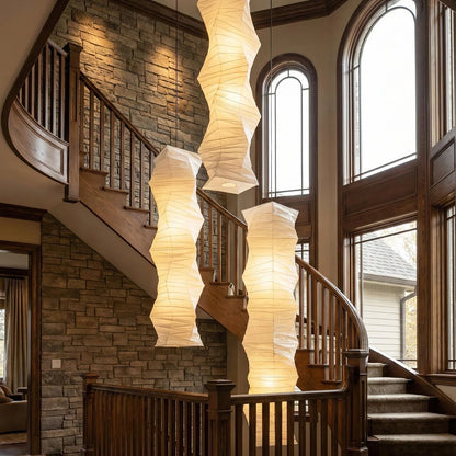 Akari Irregularly Twisted 33N Pendant Light