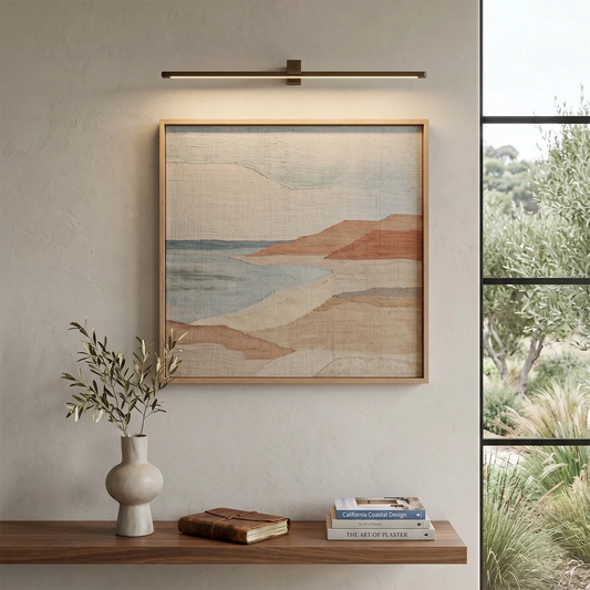 Kivana Brass Linear LED Wall Sconce