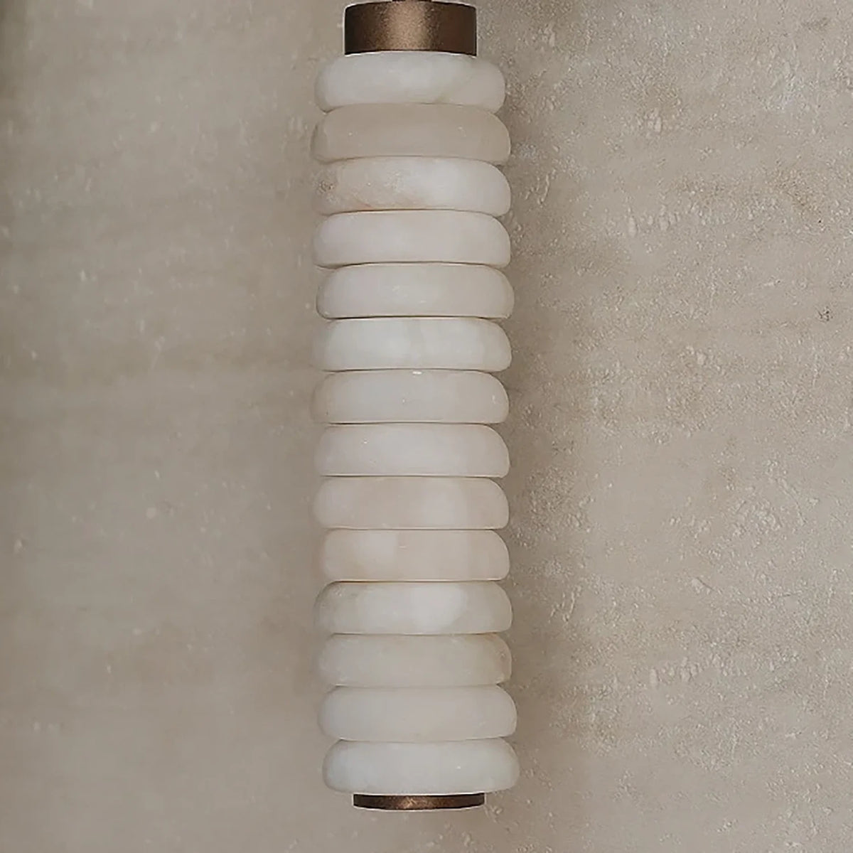 Spiral Alabaster Wall Lamp