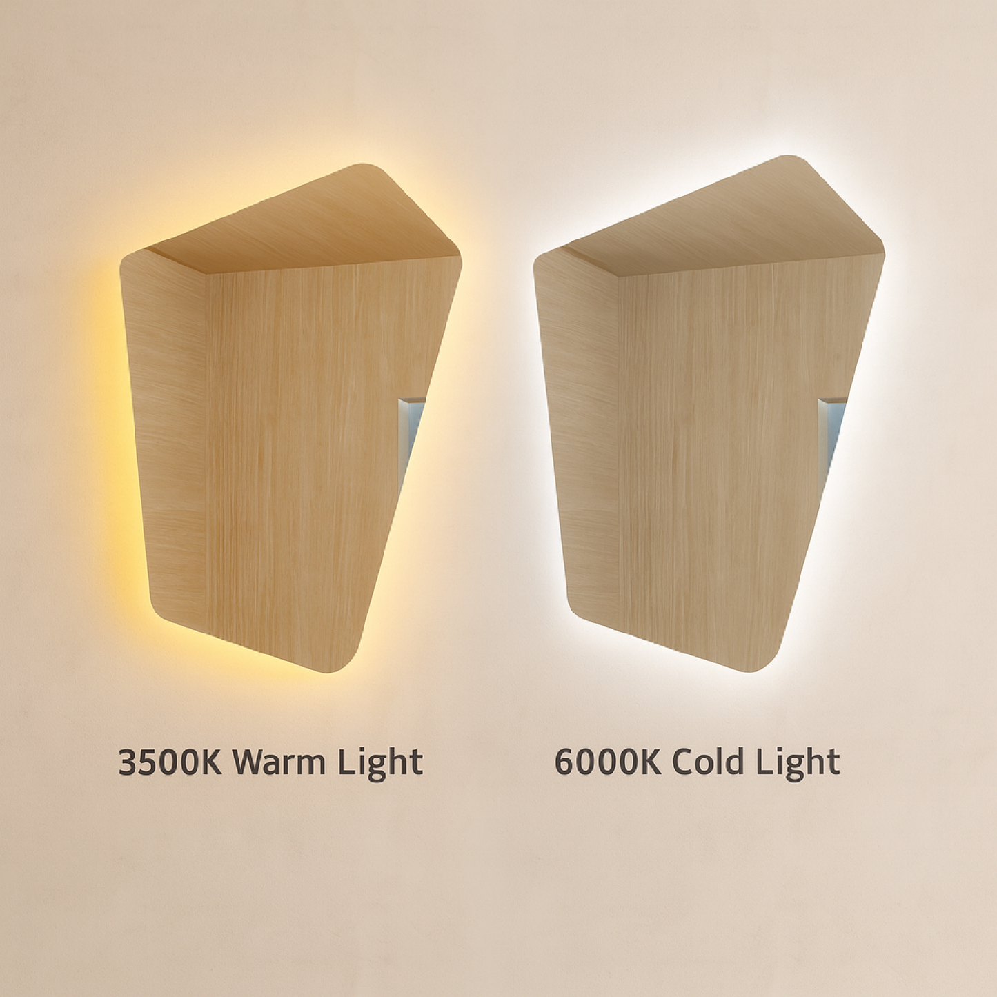 LED Wall Mirror Irregular Shape – Modern Asymmetrical Backlit Bathroom Mirror