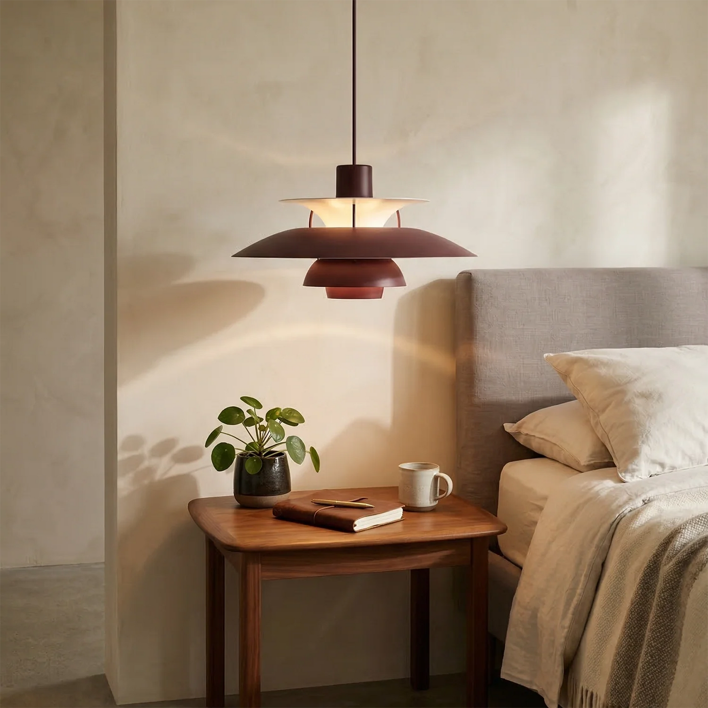Multi-Tier Saucer Pendant Lamp