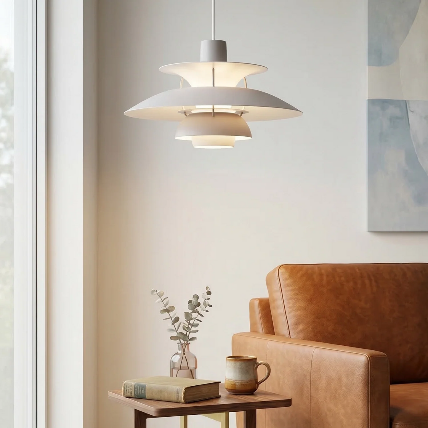 Multi-Tier Saucer Pendant Lamp