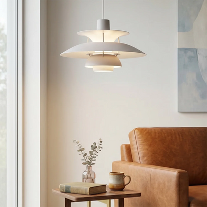 Multi-Tier Saucer Pendant Lamp