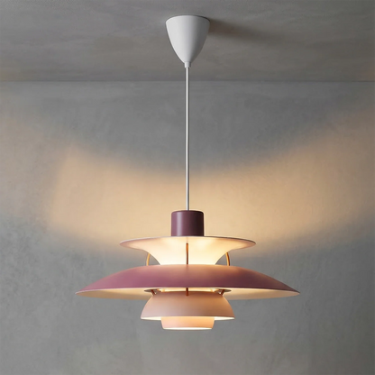 Multi-Tier Saucer Pendant Lamp