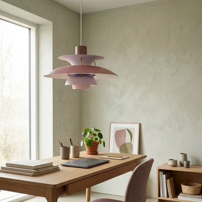 Multi-Tier Saucer Pendant Lamp