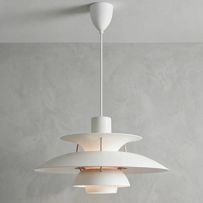 Multi-Tier Saucer Pendant Lamp