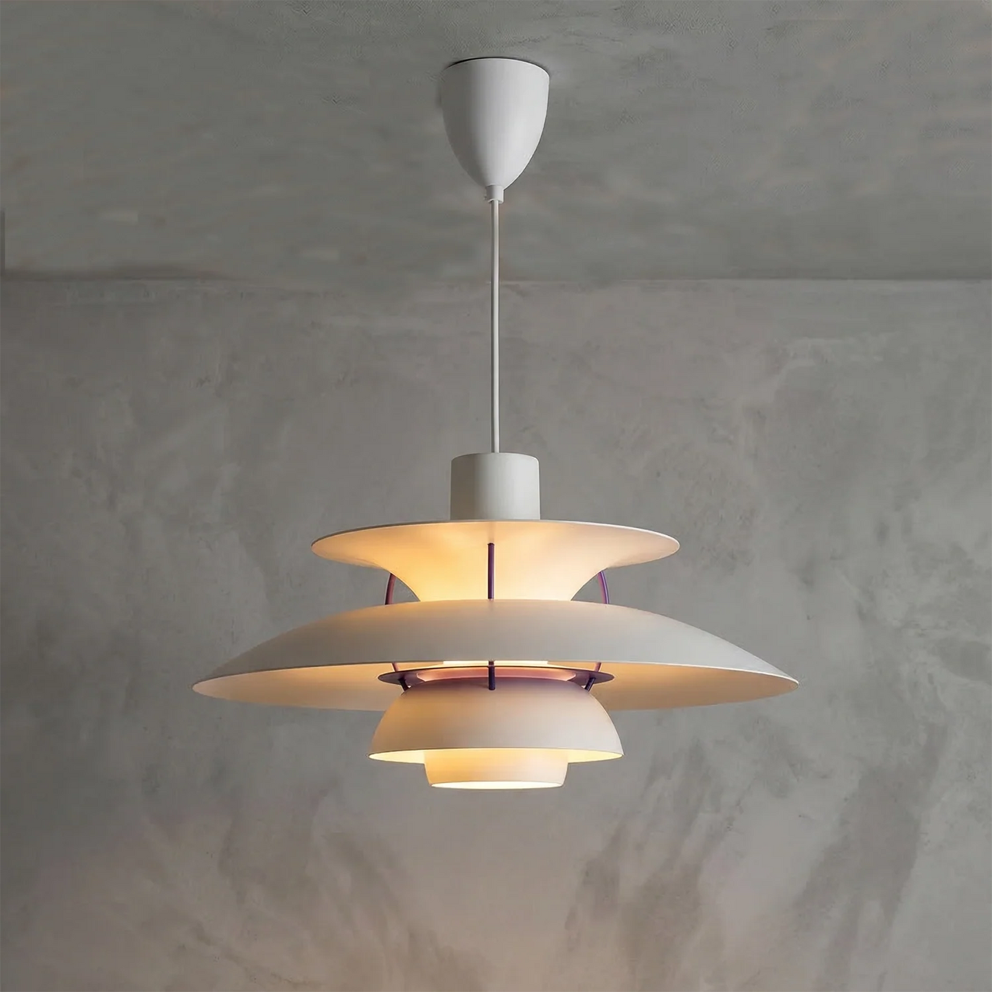 Multi-Tier Saucer Pendant Lamp