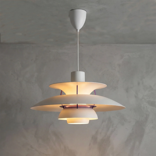 Multi-Tier Saucer Pendant Lamp