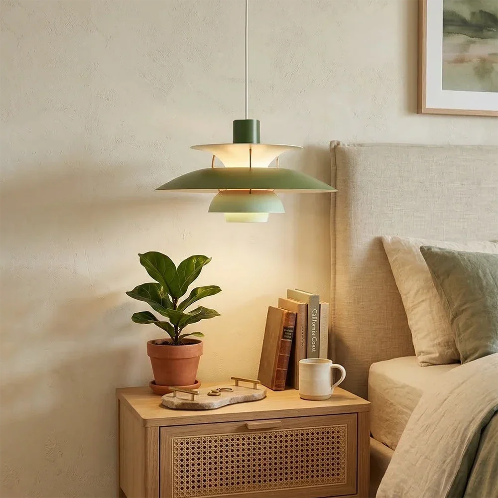 Multi-Tier Saucer Pendant Lamp