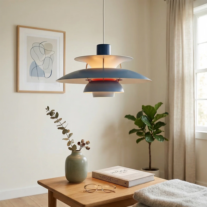 Multi-Tier Saucer Pendant Lamp