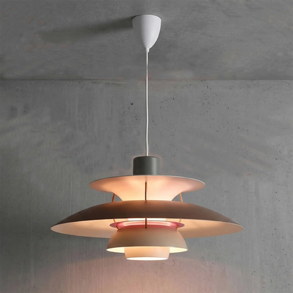 Multi-Tier Saucer Pendant Lamp