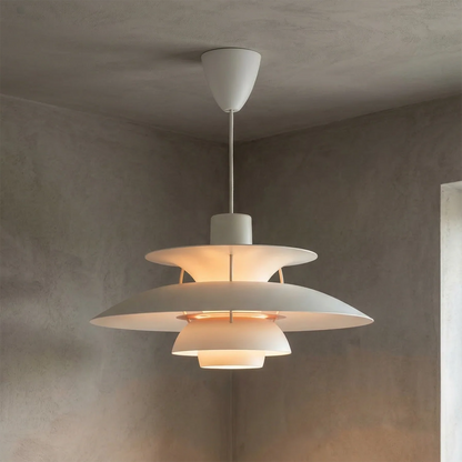 Multi-Tier Saucer Pendant Lamp