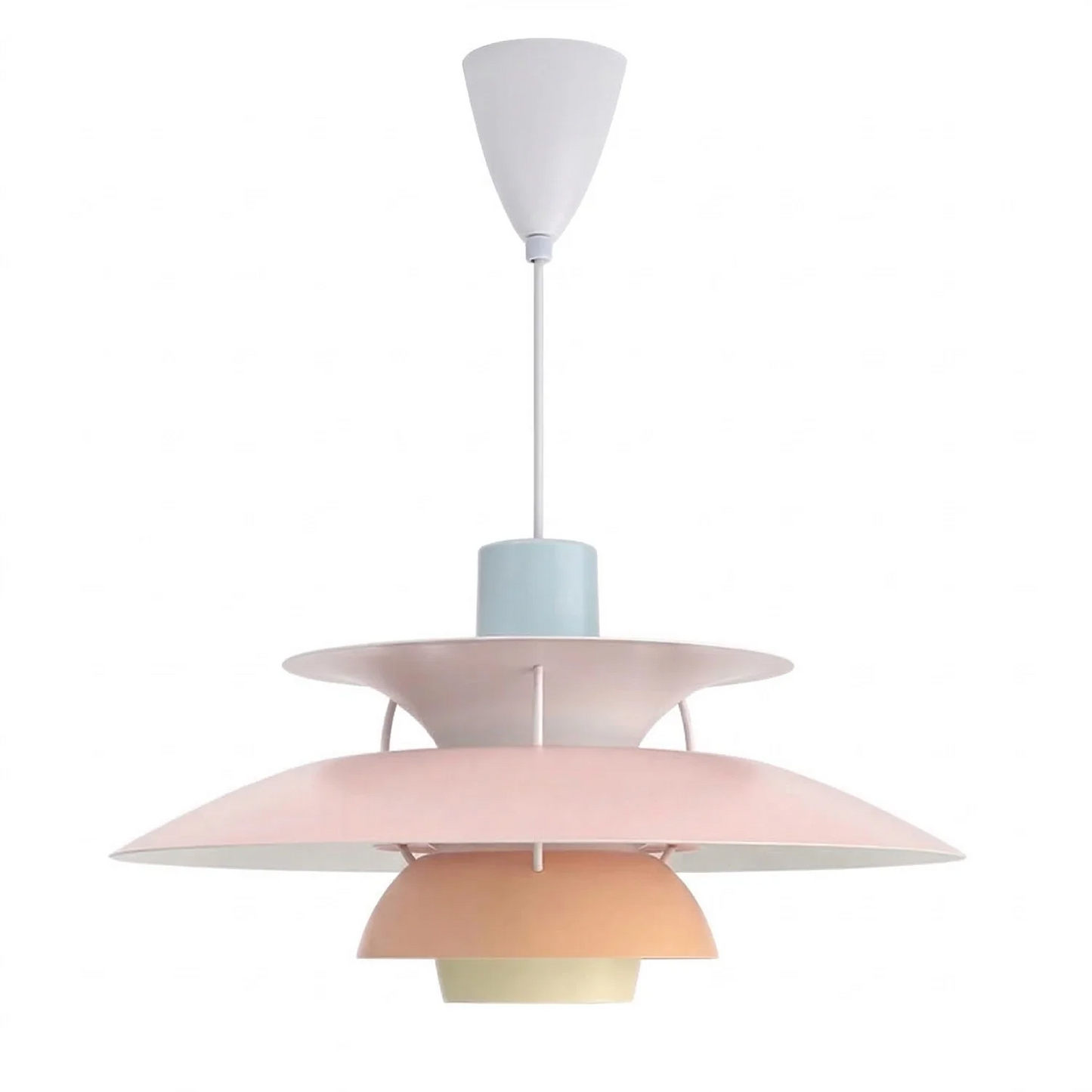Multi-Tier Saucer Pendant Lamp