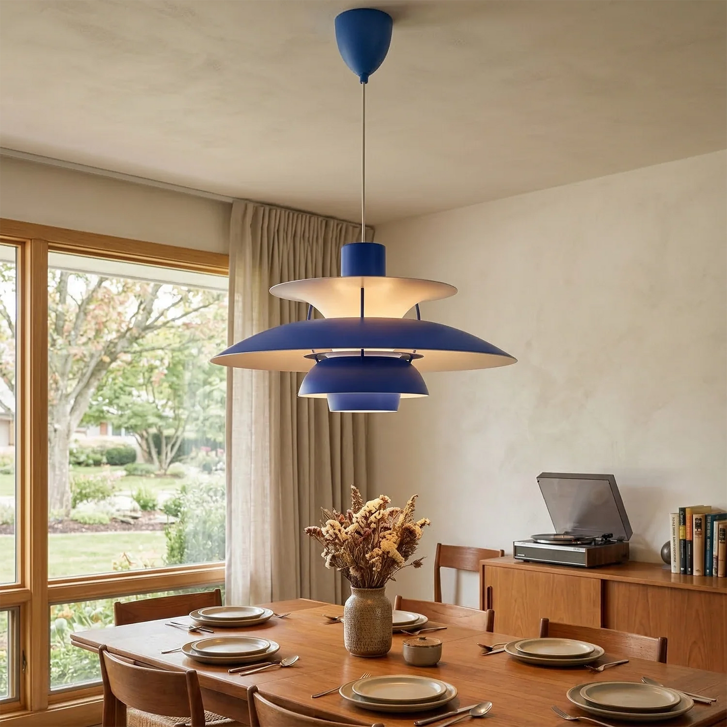 Multi-Tier Saucer Pendant Lamp