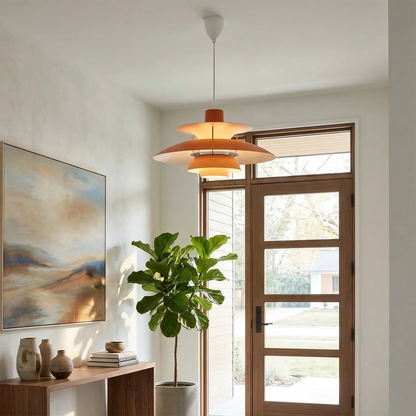 Multi-Tier Saucer Pendant Lamp