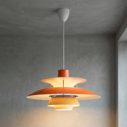 Multi-Tier Saucer Pendant Lamp