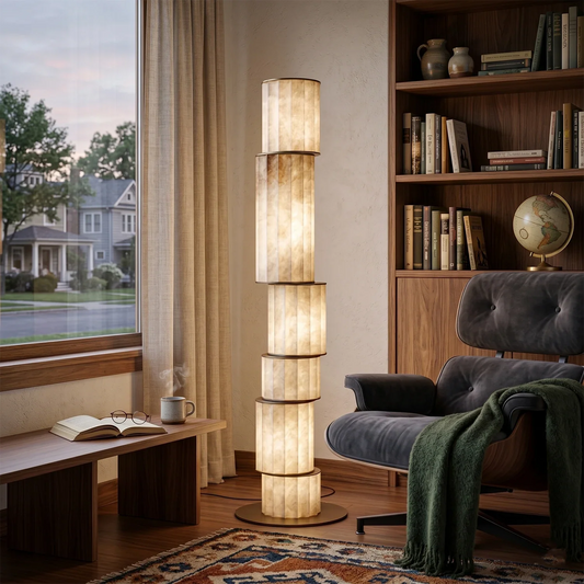 Padana Alabaster Floor Lamp