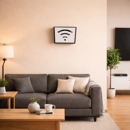 Wall-Mounted WiFi Router Box Cover – Modern Cable Management & Router Organizer for Home