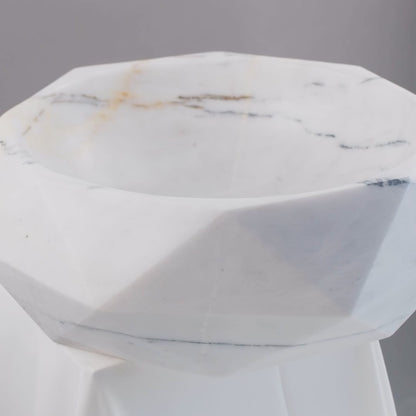 Modern Marble Vessel Sink 42x42x14 cm