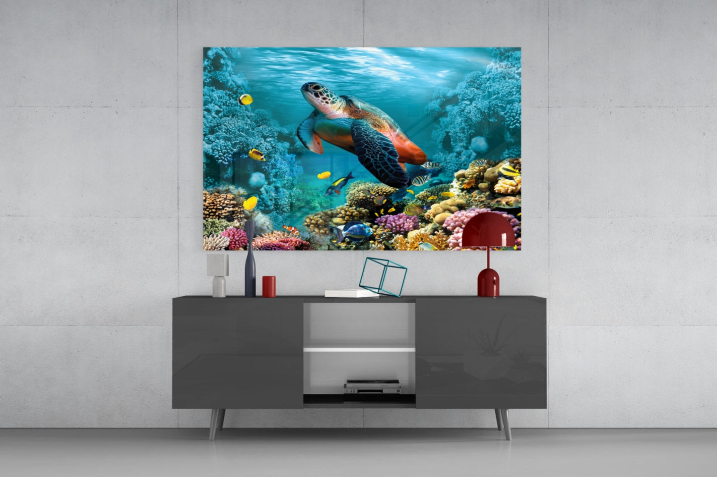 Underworld Glass Wall Art